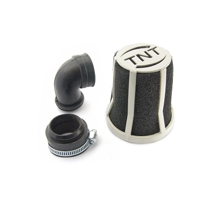 FILTRO AIRE TNT TRANSFORMER Ø35/28 NEGRO/BLANCO