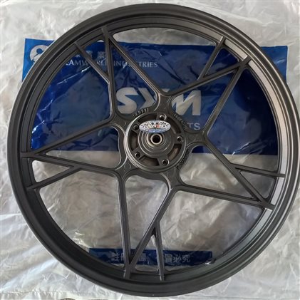 LLANTA SYM XS125 NEGRO MATE
