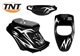 KIT COMPLETO DE 4 PIEZAS MANGA BOOSTER / BWS NEGRO / BLANCO