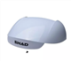 PARA MALETA SHAD SH33 tapa maletero blanco CON ADHESIVO SYM