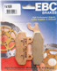 PASTILLAS DE FRENO EBC SINTERIZADAS