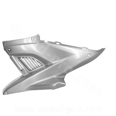 TAPA MOTOR LATERAL IZQUIERDA AEROX GRIS