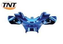 FRONTAL DE MANILLAR AEROX CROMADO (AZUL)