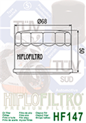 FILTRO ACEITE HF147