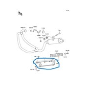 KLE500 N EMBELLECEDOR DE ESCAPE CON FIBRA