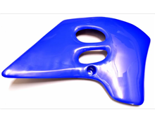 TAPA CUBRE RADIADOR DER. ORIGINAL SUZUKI RMX50 2001 AZUL