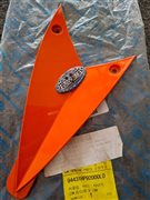 TAPA FRONTAL DERECHO GTR 125 - 250 - 650 COMET NARANJA